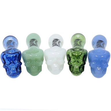 Death Row Records (Hand Pipe) DRHP0006-0027 4" Color Skull group photo