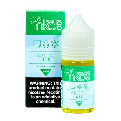 Mint by NKD 100 Salt (Formerly Arctic Air) E-Liquid with Packaging