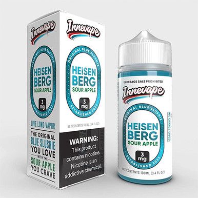 Heisenberg Sour Apple Innevape 100mL with packaging