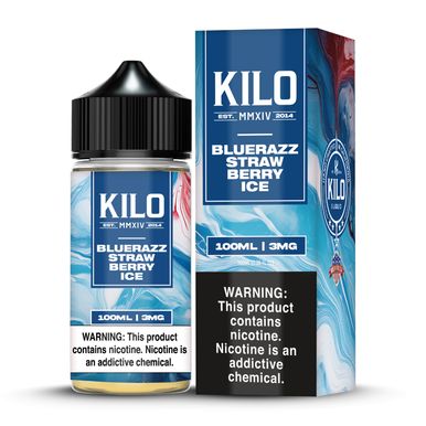 Bluerazz Strawberry Ice Kilo 100mL thumbnail