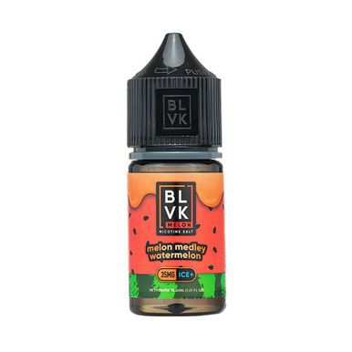 Melon Medley Watermelon BLVK Melon Salts 30mL bottle