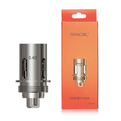 SMOK Stick M17 Coils (5-Pack) 0.4ohm with packaging
