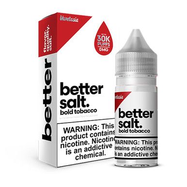 Bold Tobacco Vapetasia Better Salt Series Salts 30mL with packaging