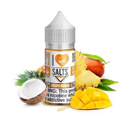 Tropical Mango by I Love Salts E-Liquid Bottle