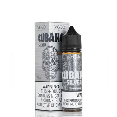 Cubano Silver By VGOD E-Liquid with Packaging
