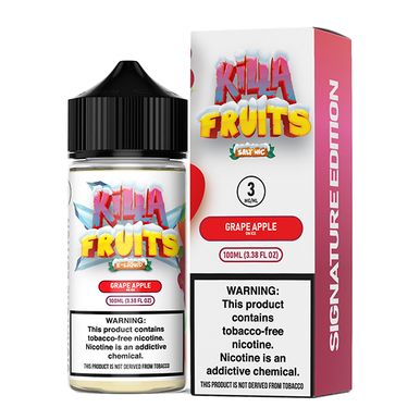 Grape Apple on Ice by Killa Fruits Signature TFN Series 100mL with packaging