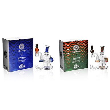 High Society - Astara Premium Wig Wag Concentrate Rig Group Photo