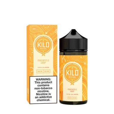 Pineapple Whip by Kilo Revival E-Liquid with Packaging