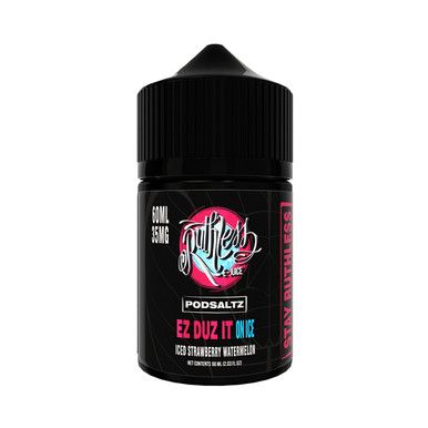 EZ Duz It On Ice Ruthless Salts 60mL bottle