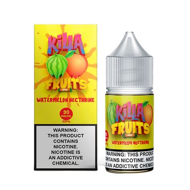Watermelon Nectarine by Killa Fruits Salts Series 30mL with packaging