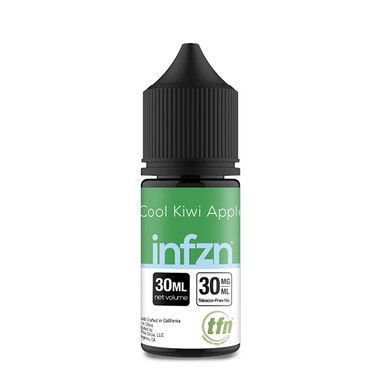 Cool Kiwi Apple by INFZN Salt TFN E-Liquid Bottle