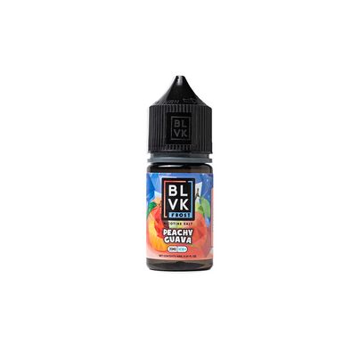 Peachy Guava Ice BLVK Frost Salts 30mL bottle