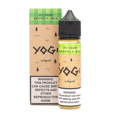 Apple Cinnamon by Yogi E-Liquid 60ml with Packaging