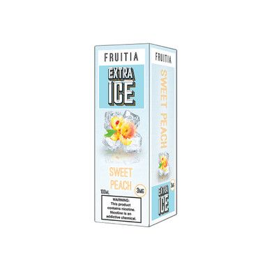 Sweet Peach Fruitia 100mL Packaging