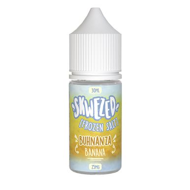 Frozen Buhnanza (Banana Ice) By Skwezed Salt E-Liquid bottle