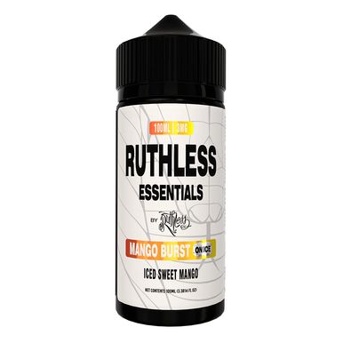 Mango Burst On Ice Ruthless Essentials 100mL bottle