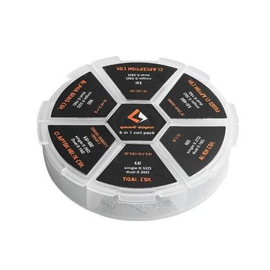 Geekvape 6-in-1 Prebuilt Coil Pack
1