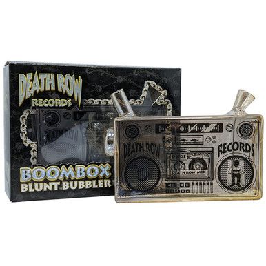 Death Row Records (Water Pipe) DRBB0005-0006 "5 Boom Box Blunt Bubbler with packaging