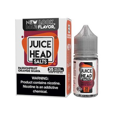 Passionfruit Orange Guava Juice Head Salts 30mL with packaging