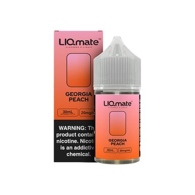 Georgia Peach 7Daze Liqmate Series Salts 30mL 20mg bottle with packaging
