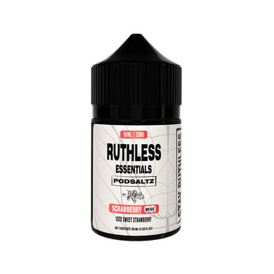 Scrawbrrry On Ice Ruthless Essentials Salts 60mL bottle
