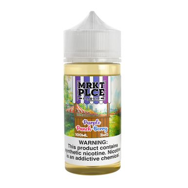 THE STND - Purple Punch Berry MRKT PLCE 100mL bottle