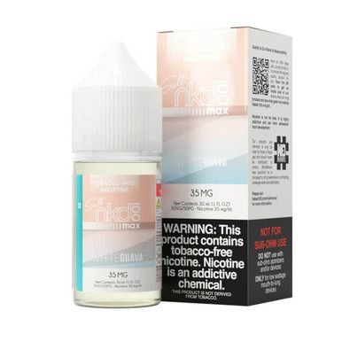 Max White Guava Ice Naked Max Salts 30mL with Packaging