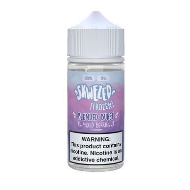 Frozen Blended Burst (Mixed Berries Iced) By Skwezed Series (100mL) bottle