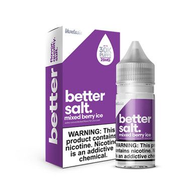 Mixed Berry Ice Vapetasia Better Salt Salts 30mL with packaging