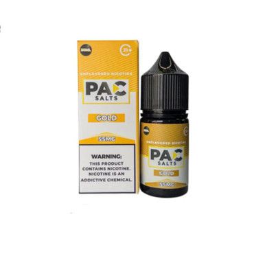 Gold PAC Salts 30mL with packaging