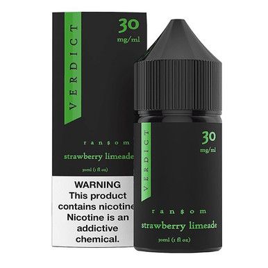Ransom - Strawberry Limeade by Verdict Salt Series E-Liquid 30mL with Packaging