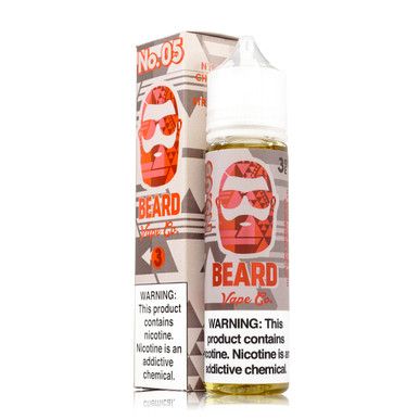 No. 05 New York Cheesecake by Beard Vape Co E-Liquid (60ml) with Packaging