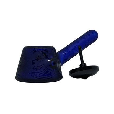 Dogg Lbs (Hand Pipe) DLHP0030 5" Sitting Frosted Paisley Spoon with Cap