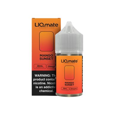 Mango Sunset 7Daze Liqmate Series Salts 30mL 20mg bottle with packaging