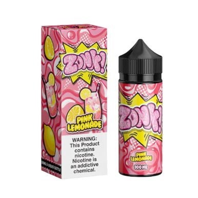 ZoNk! Pink Lemonade by Juice Man 100mL Series with packaging
