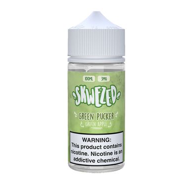 Green Pucker (Green Apple) By Skwezed E-Liquid bottle