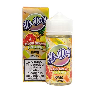 Island Orange (Blood Orange Pineapple) By Hi-Drip E-Liquid with Packaging