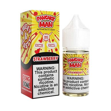 Strawberry Pancake Pancake Man Salts 30mL with packaging