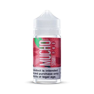 Strawberry by Mucho E-Liquid Bottle