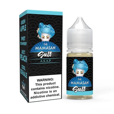 A.S.A.P. (Apple Peach Strawberry) The Mamasan Salts Series 30mL with Packaging