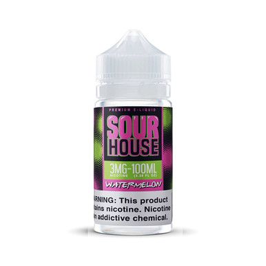 Watermelon by Sour House E-Liquid Bottle
