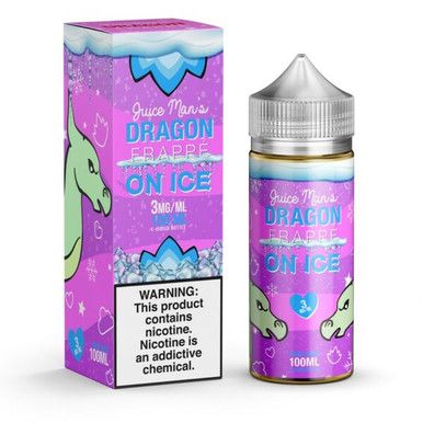 Dragon Frappe On Ice by Juice Man 100mL Series with packaging