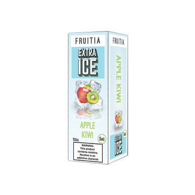 Apple Kiwi Fruitia 100mL Packaging