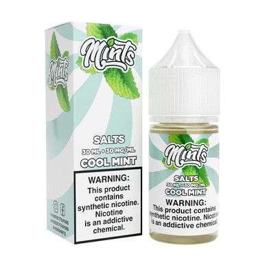 Cool Mint Mints Salts 30mL with packaging