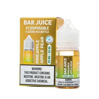 Pineapple Apple Pear Bar Juice BJ15000 Salts 30mL with packaging