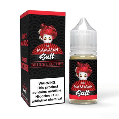 Bruce Leechee (Mango Lychee) The Mamasan Salts Series 30mL with Packaging
