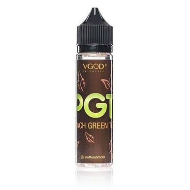 Peach Green Tea By VGOD eLiquid Bottle