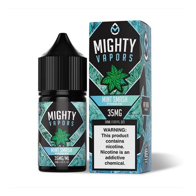 Mint Smash Freeze by Mighty Vapors E-Juice (30mL)(Salts) with packaging