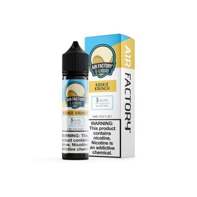 Kookie Krunch Air Factory 60mL with packaging