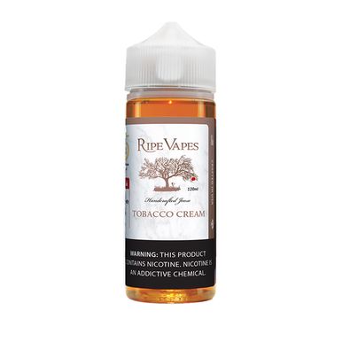 Tobacco Cream Ripe Vapes 120mL bottle